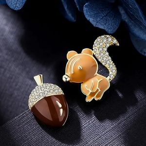 Squirrel & Nut Earrings